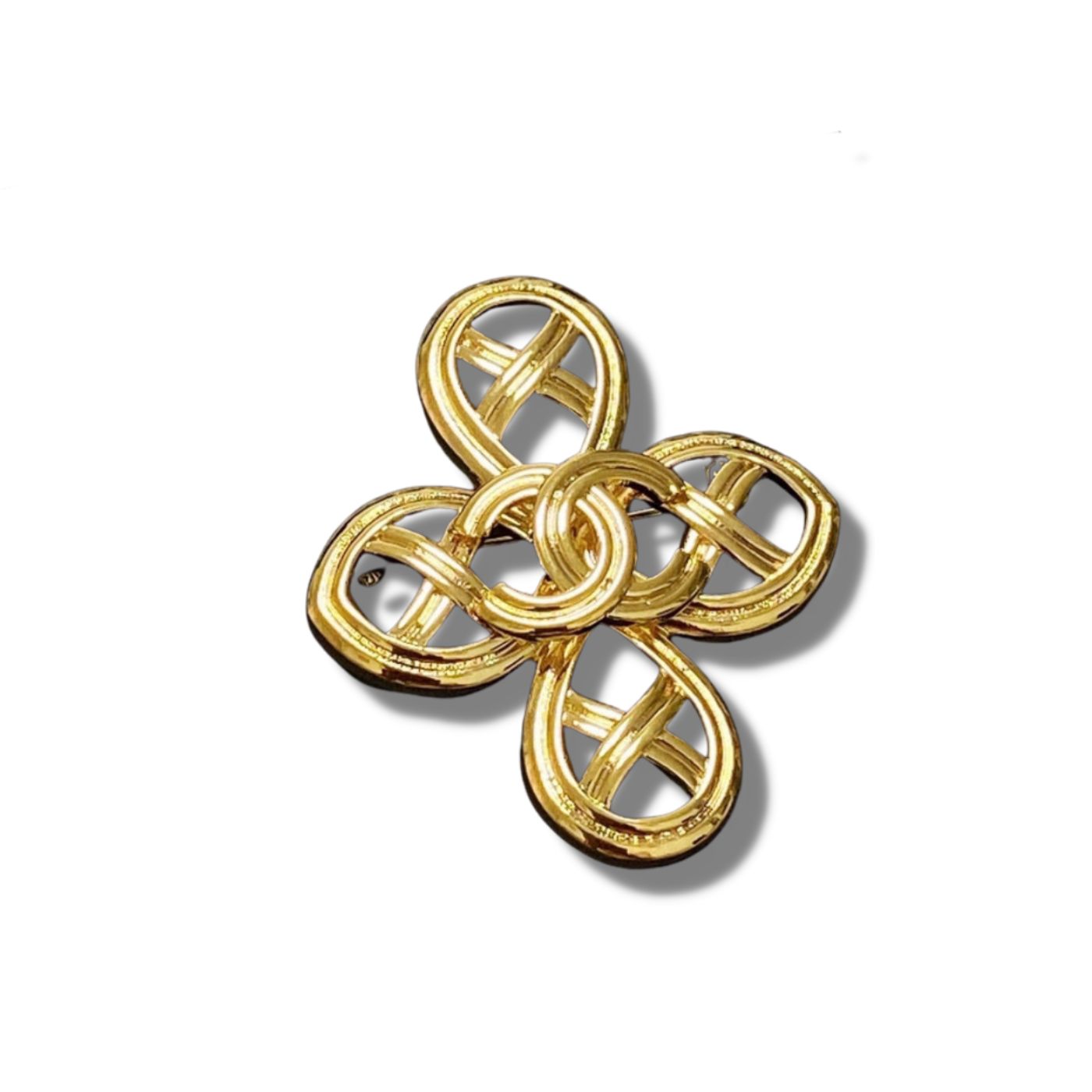 Chanel Brooch Gold For Women