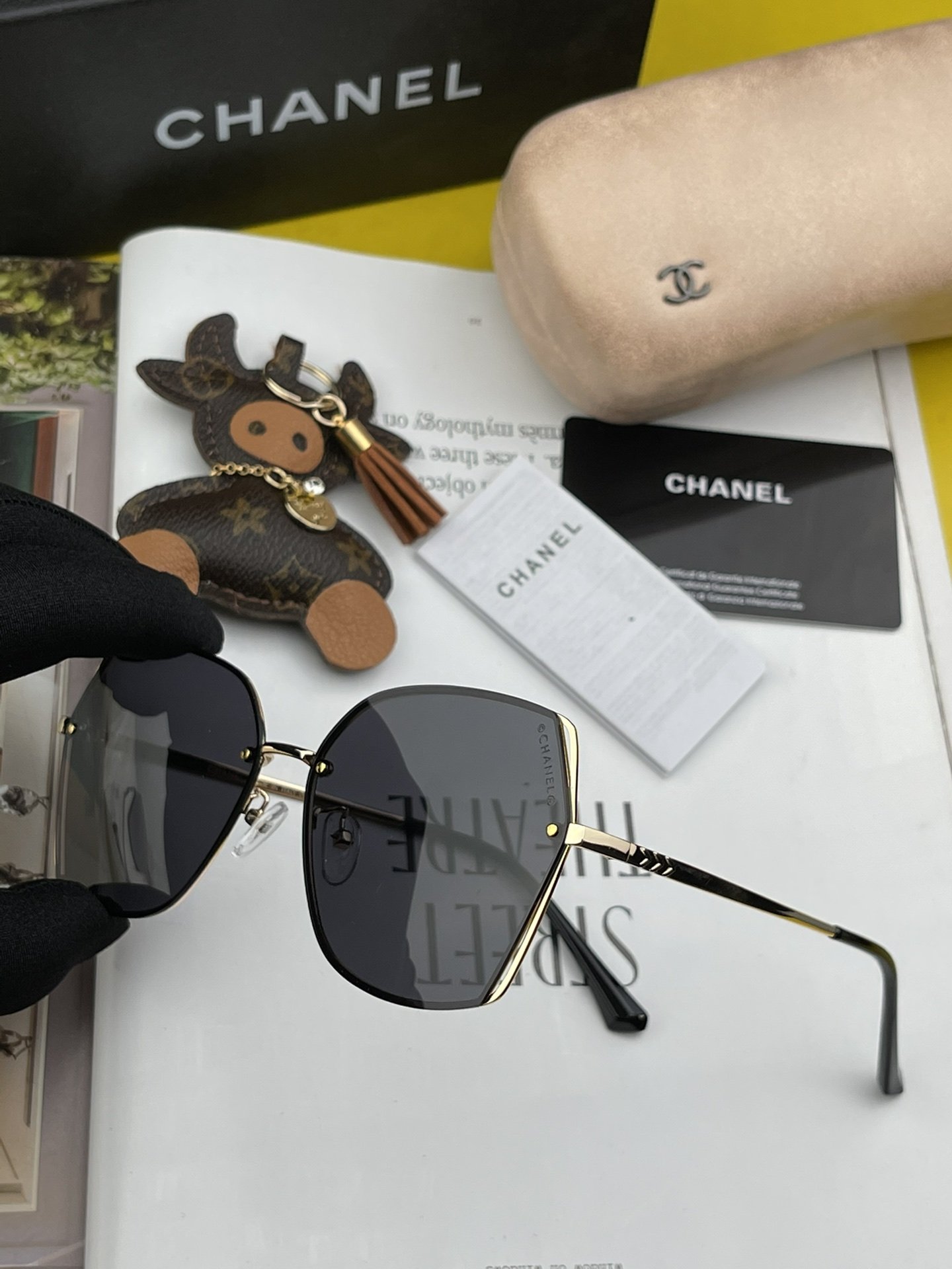 Chanel Butterfly Sunglasses