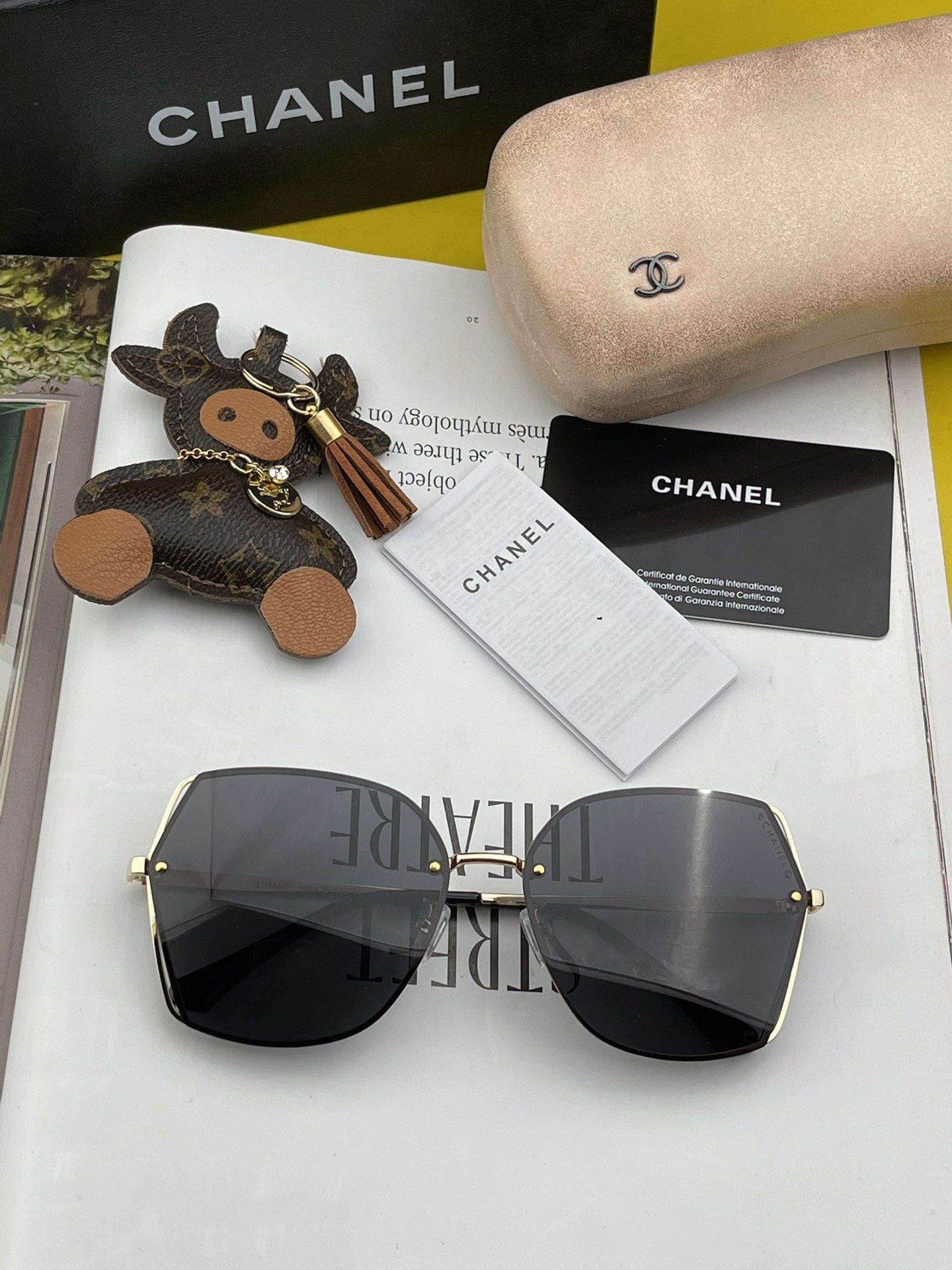 Chanel Butterfly Sunglasses