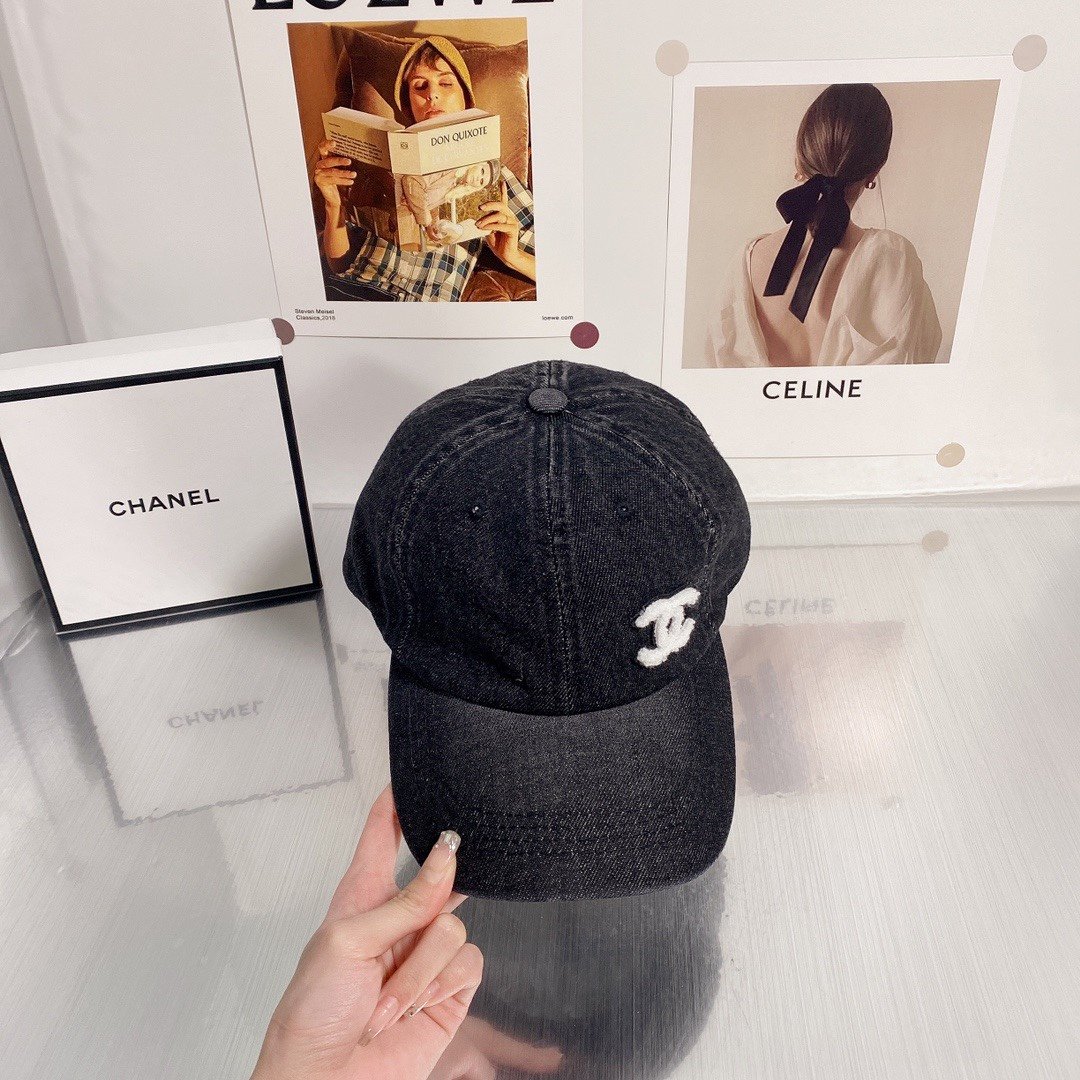 Chanel Cap Black
