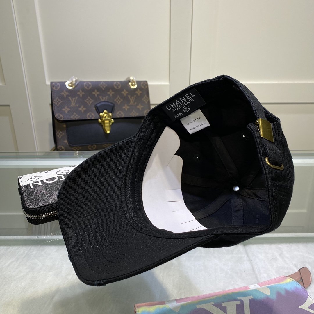Chanel Cap Black