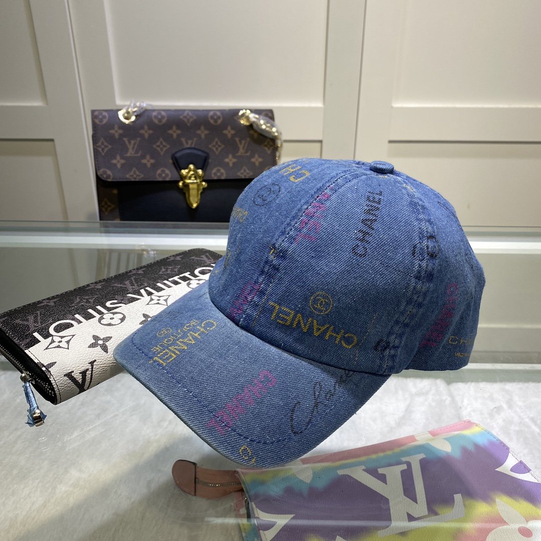 Chanel Cap Blue