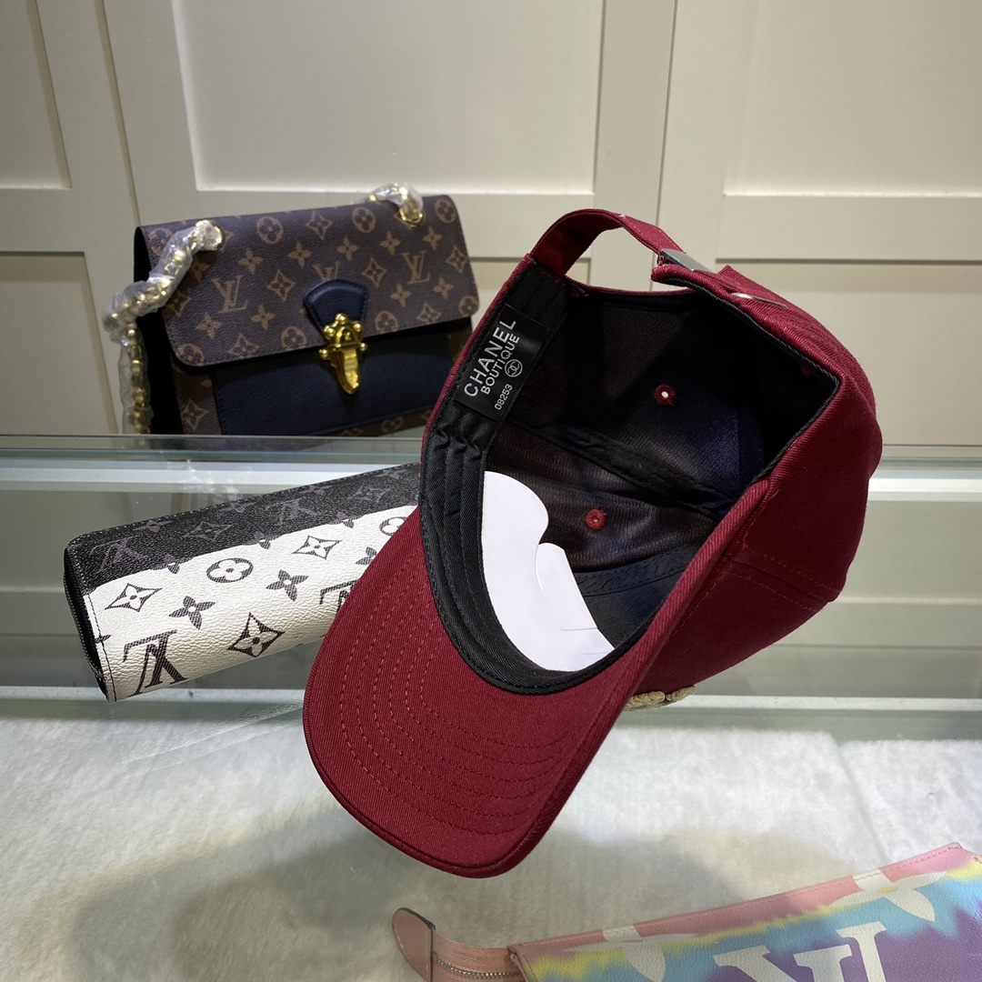 Chanel Cap Red