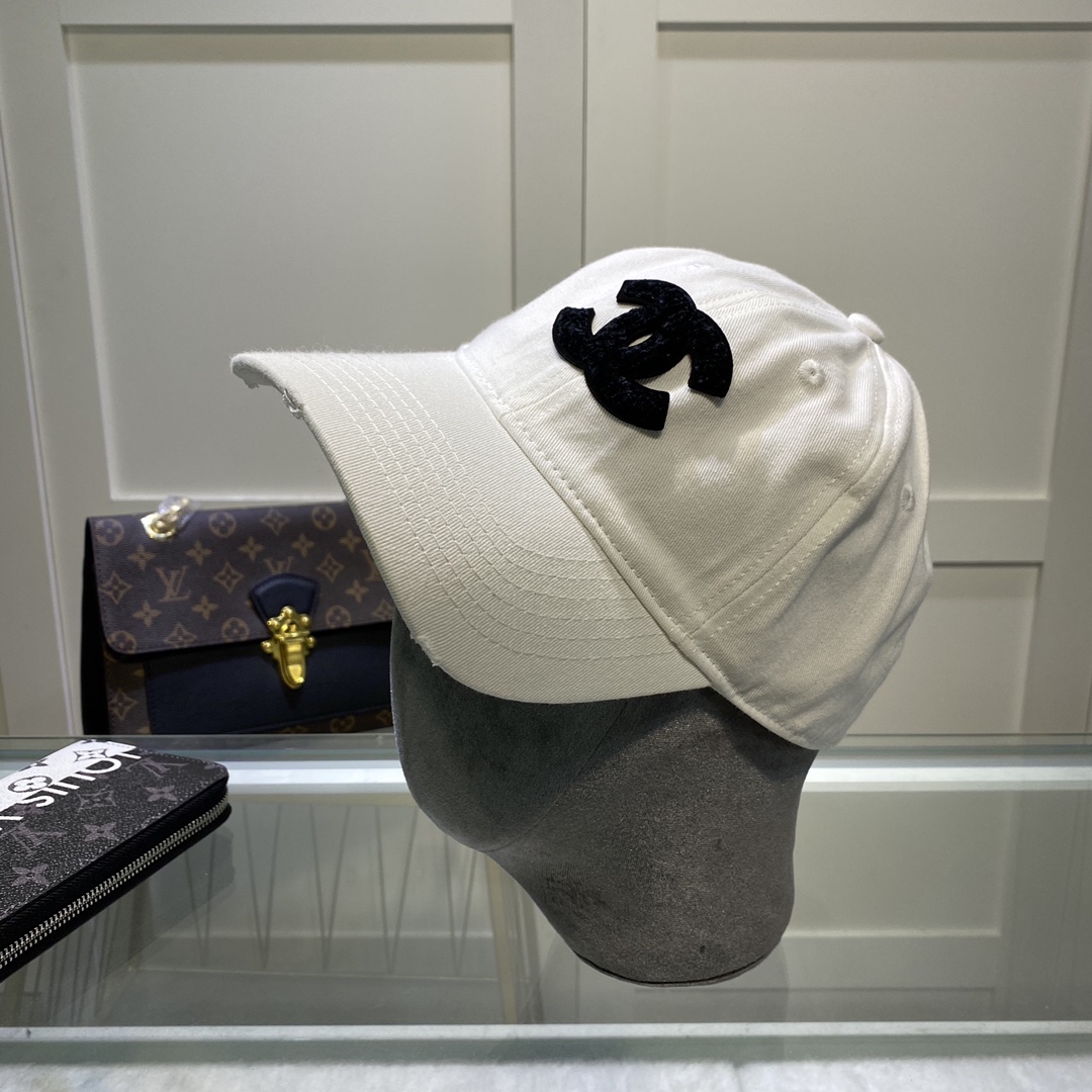 Chanel Cap White