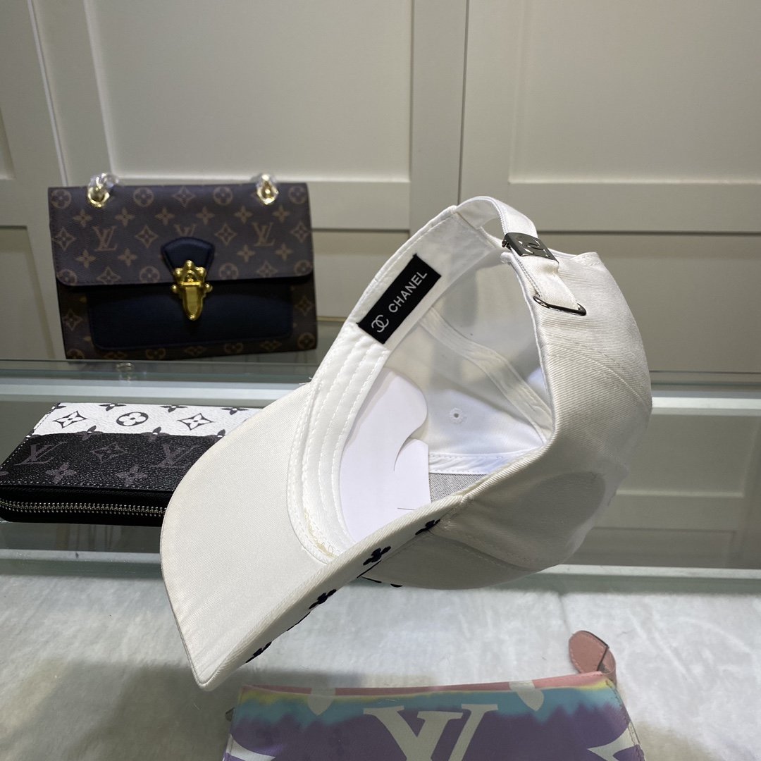 Chanel Cap White