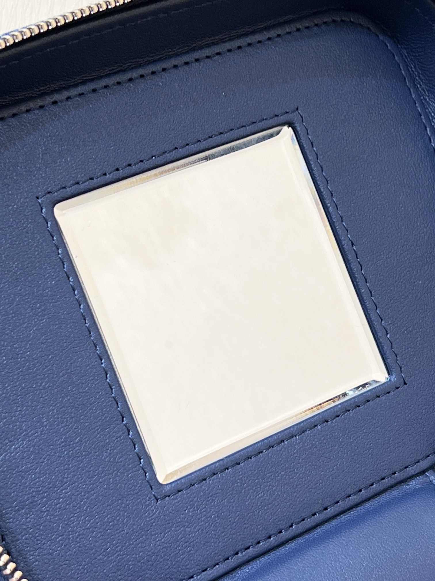Chanel CC Denim Vanity Bag Blue/ Dark Blue For Women 5.9 in / 15 cm