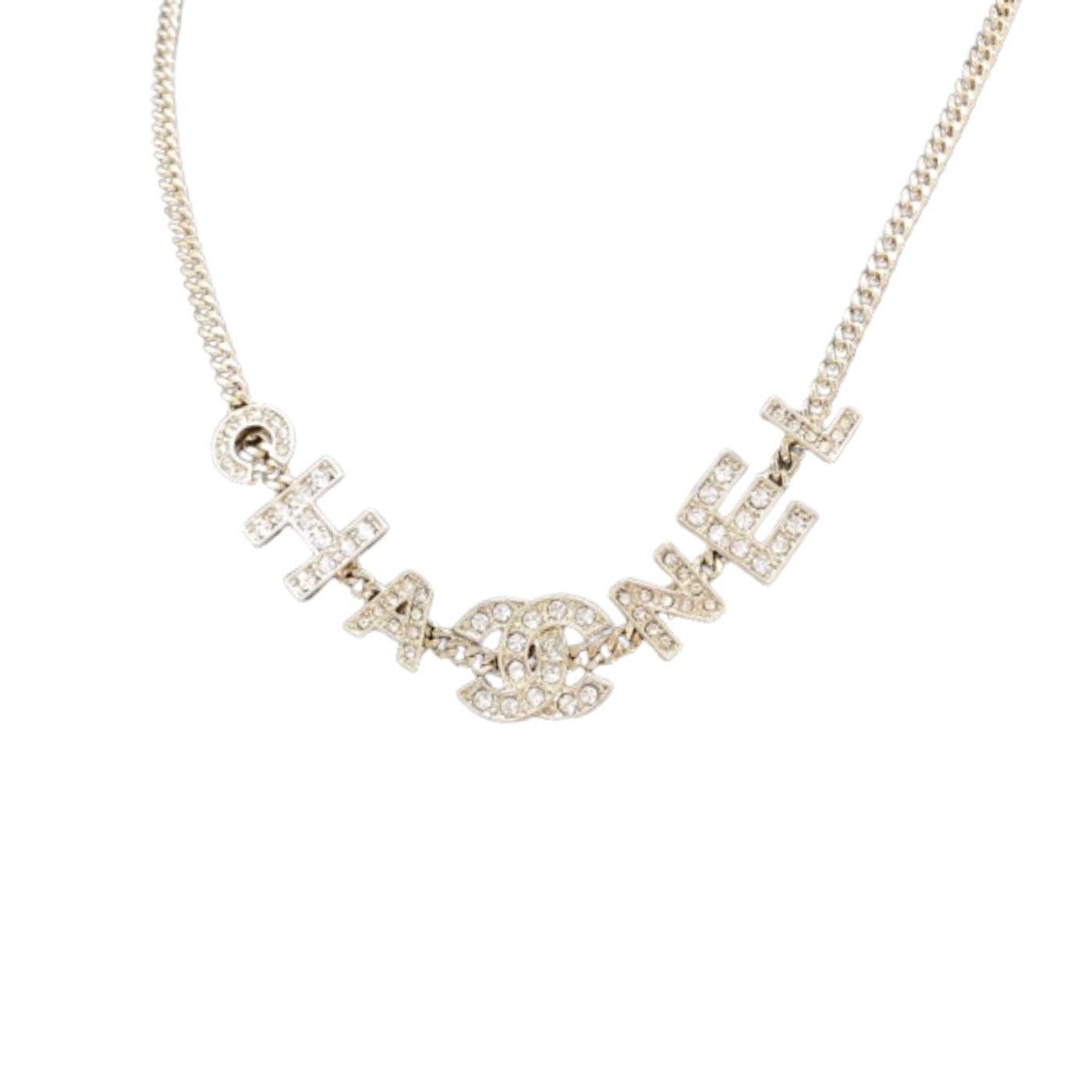 Chanel Choker Necklace Gold For Women