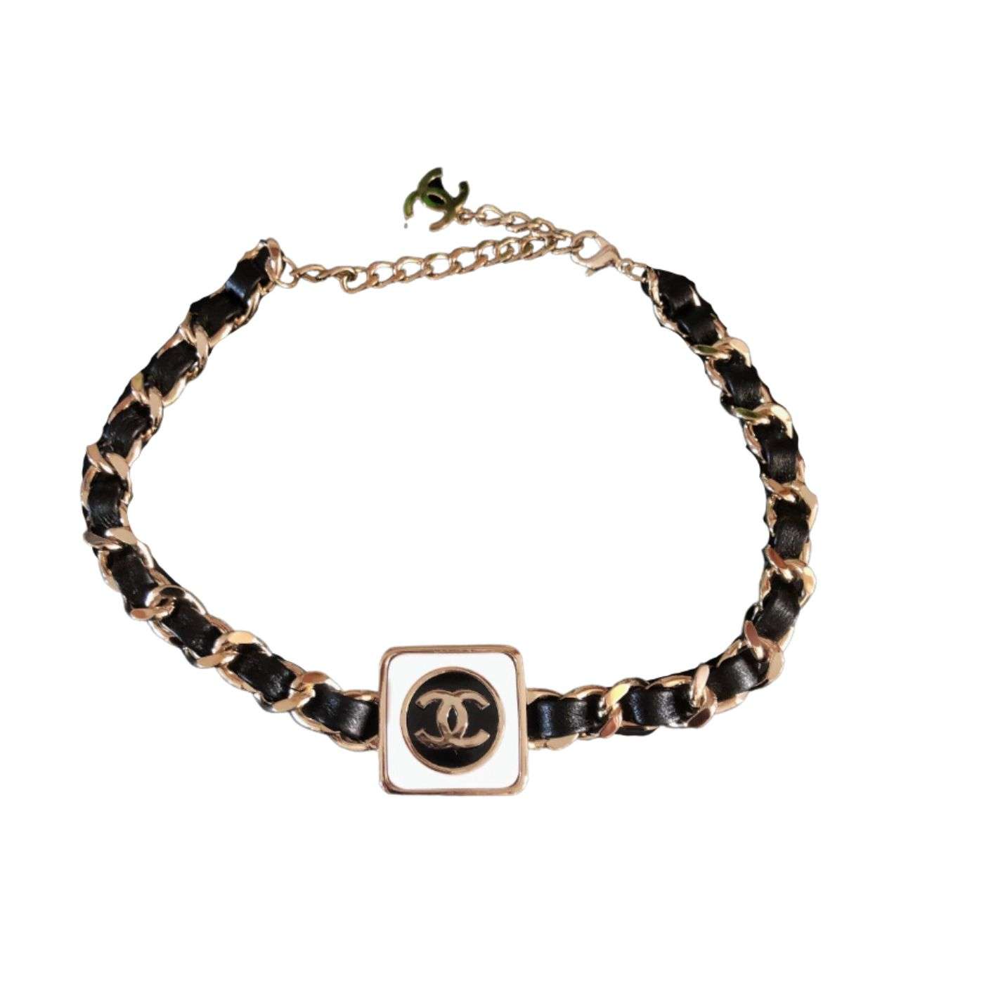 Chanel Choker Necklaces Black For Women
