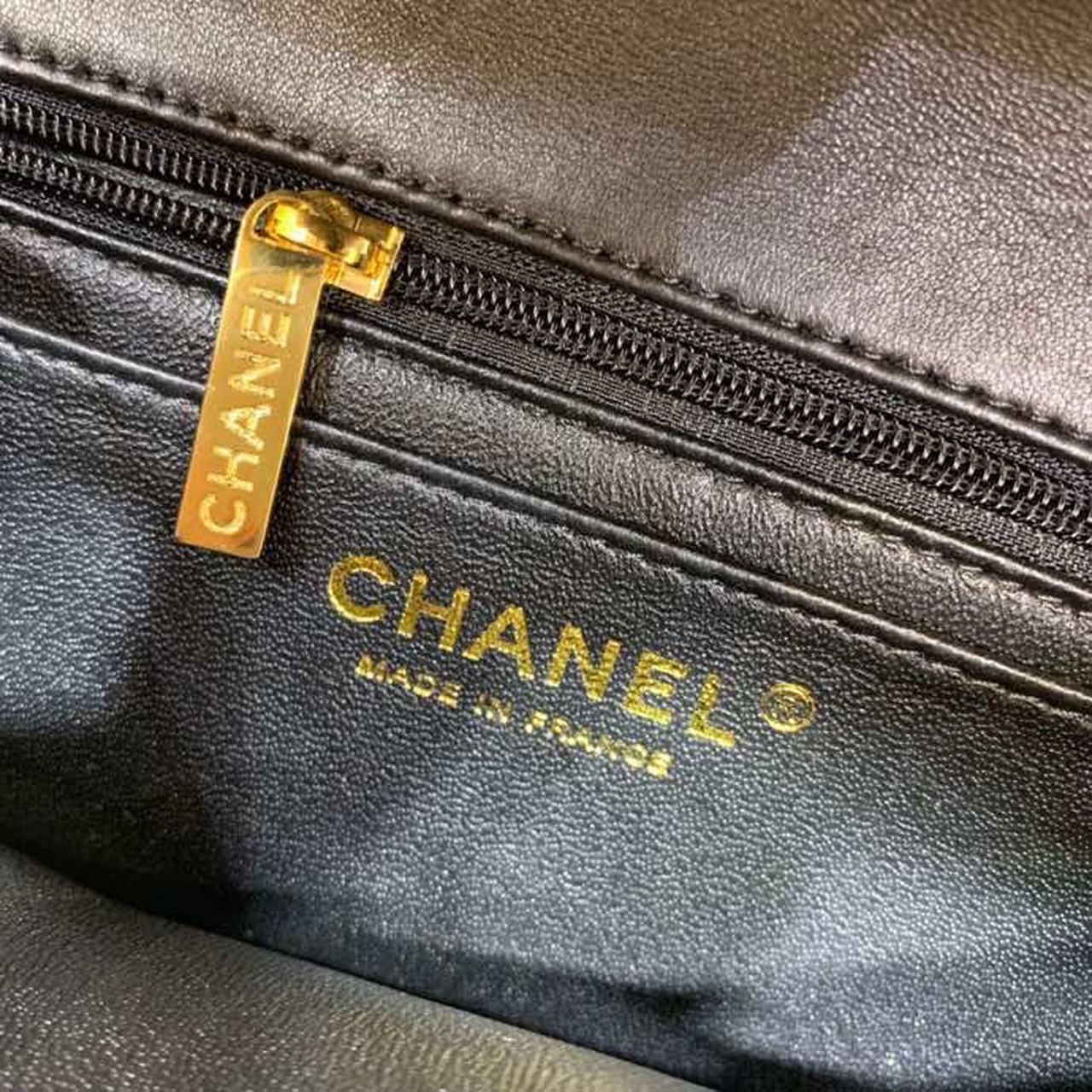 Chanel Classic Flap Bag Gold Toned Hardware Black For Women, Women’s Bags, Shoulder And Crossbody Bags 7.8in/20cm