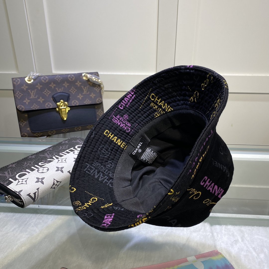 Chanel Cloche Hat Black Chanel Hat