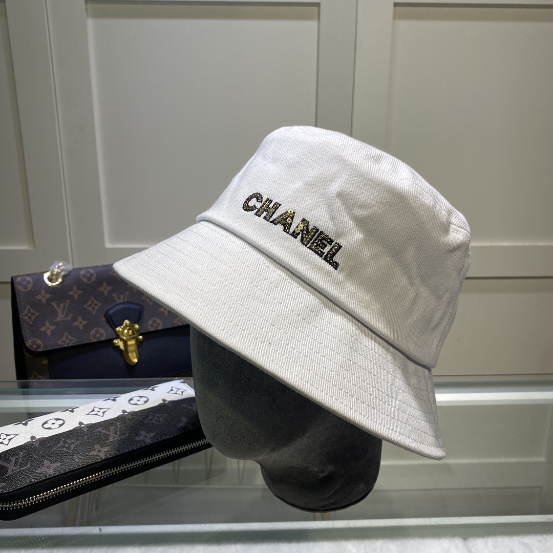 Chanel Cloche White