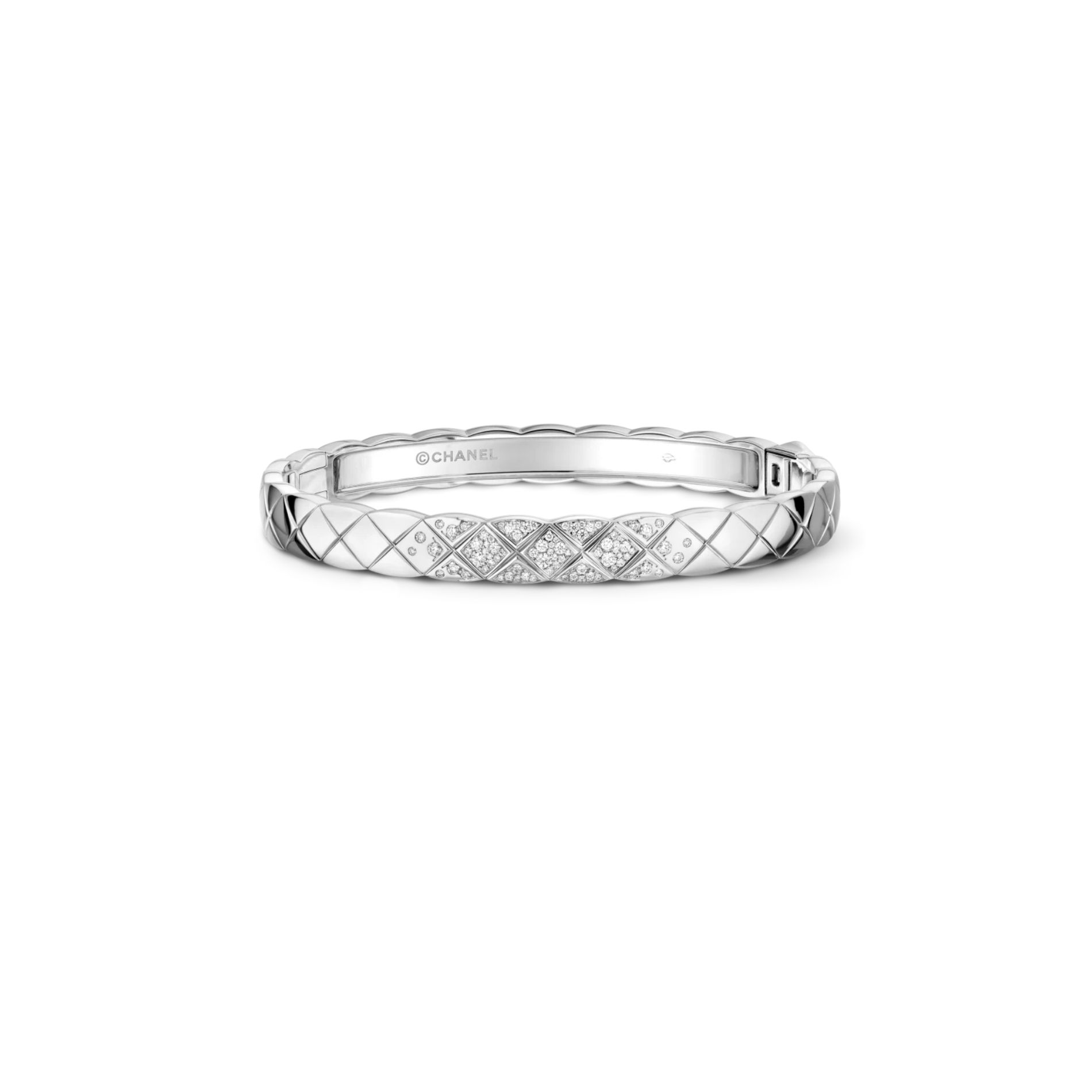 Chanel Coco Crush Bracelet White Gold For Women J11162