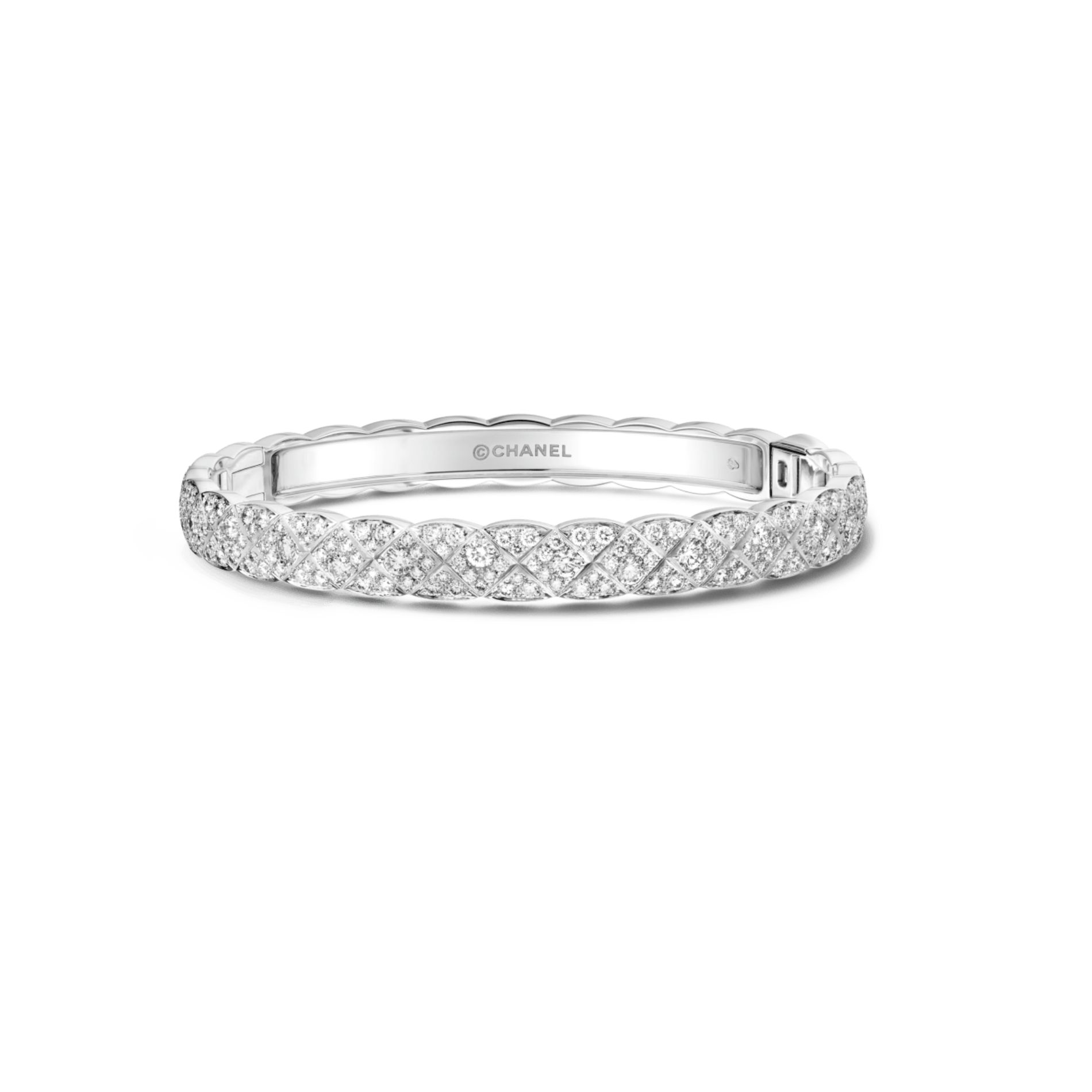 Chanel Coco Crush Bracelet White Gold For Women J11903