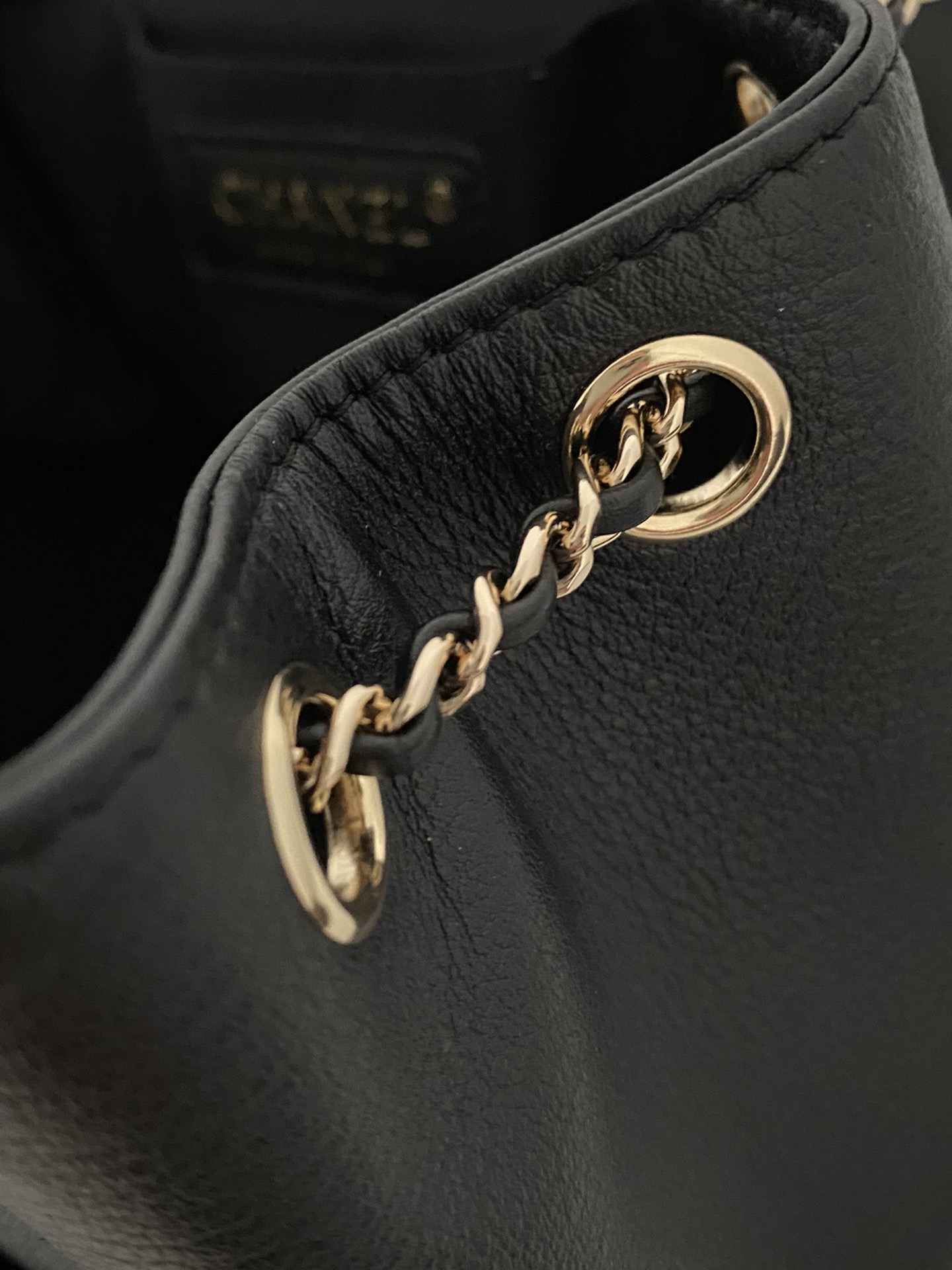 Chanel Duma Backpack Black For Women 9.1in/23cm