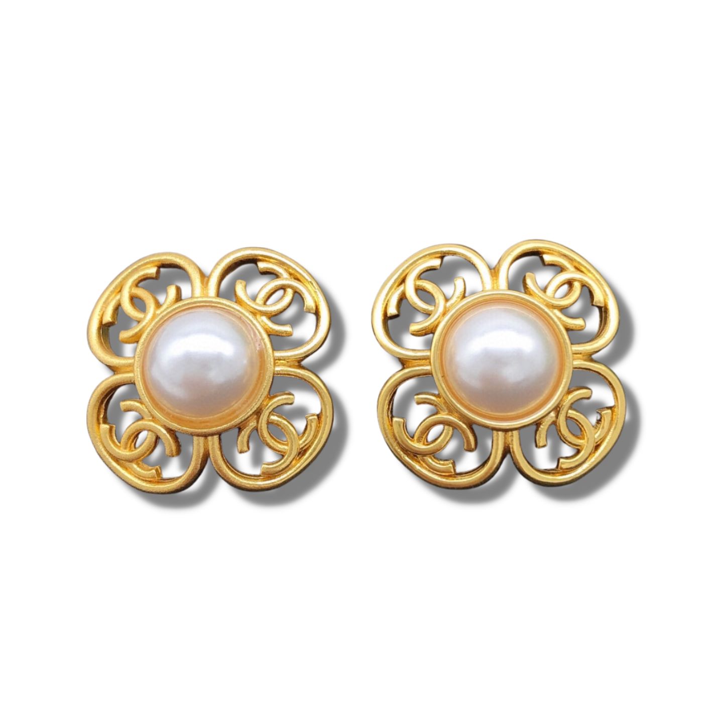 Chanel Earrings Gold For Women