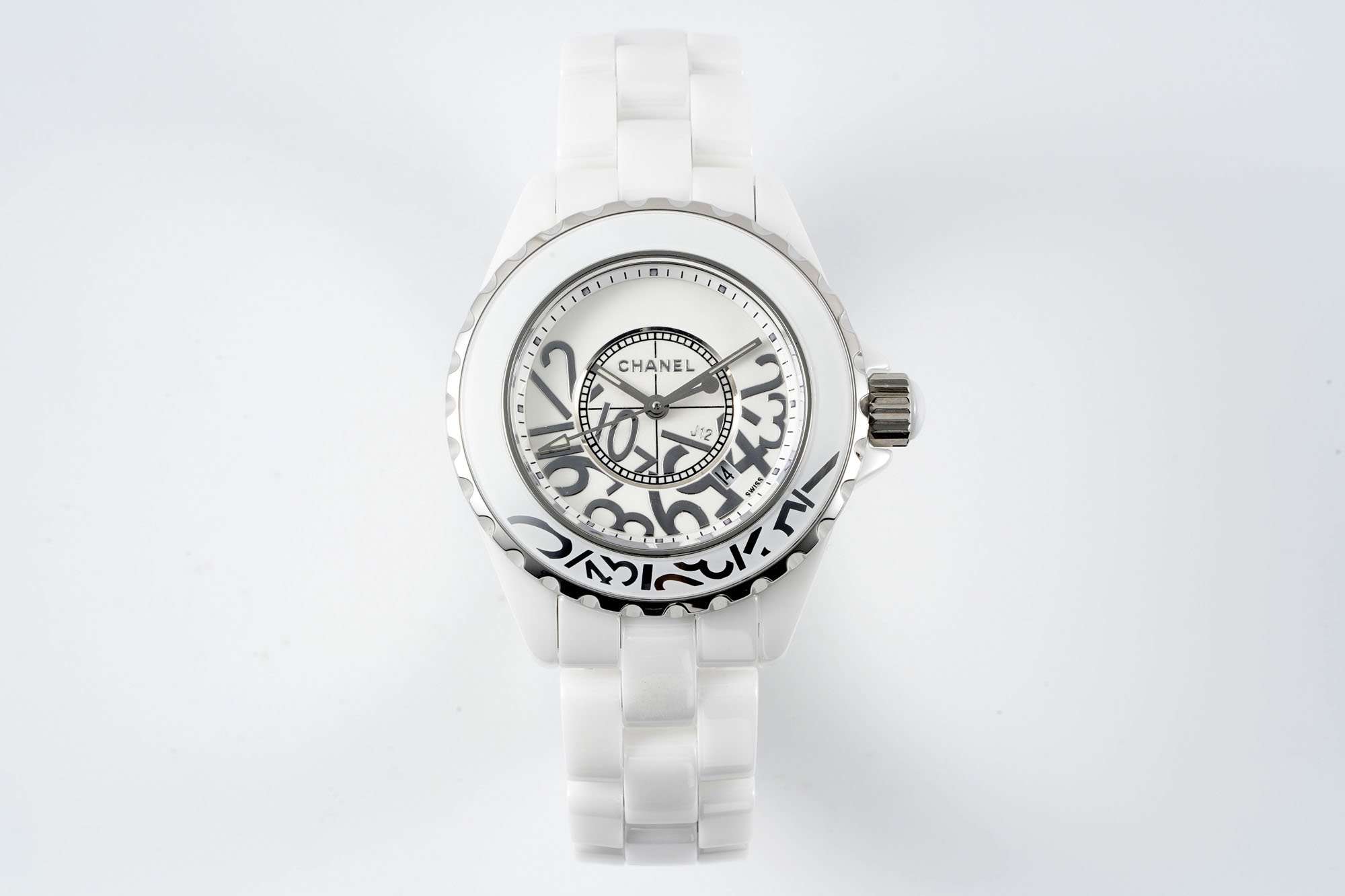 Chanel J12 Wanted De Chanel Watch, 33mm Silver Toned H5703