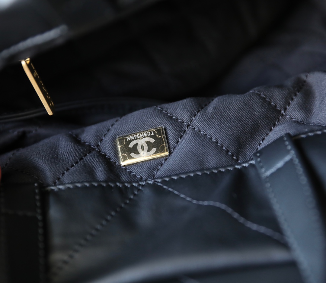 Chanel Large CHANEL 22 Backpack Black For Women, Women’s Bags 19.9in/51cm AS3313 NH627
