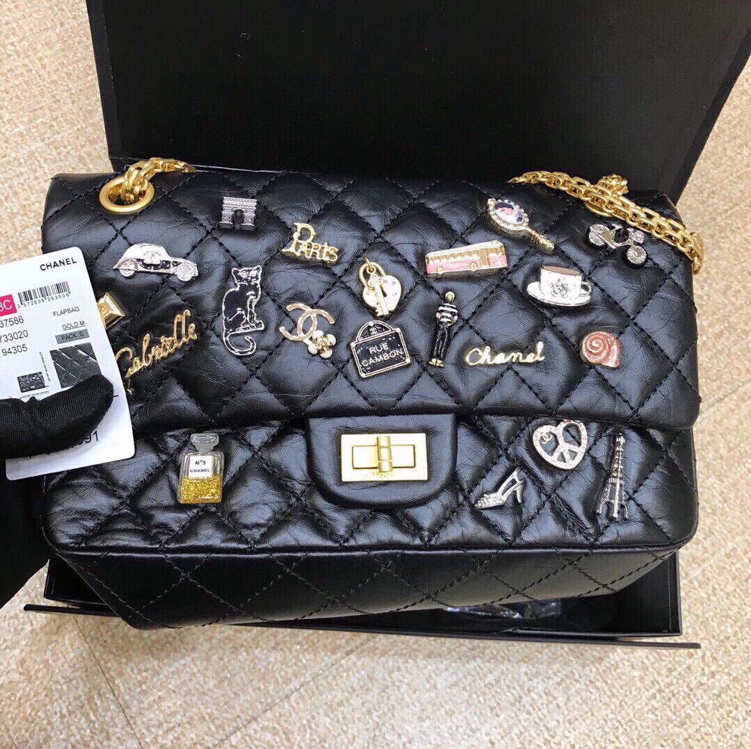 Chanel Limited Edition Lucky Charm Black For Women 9.4in/24cm