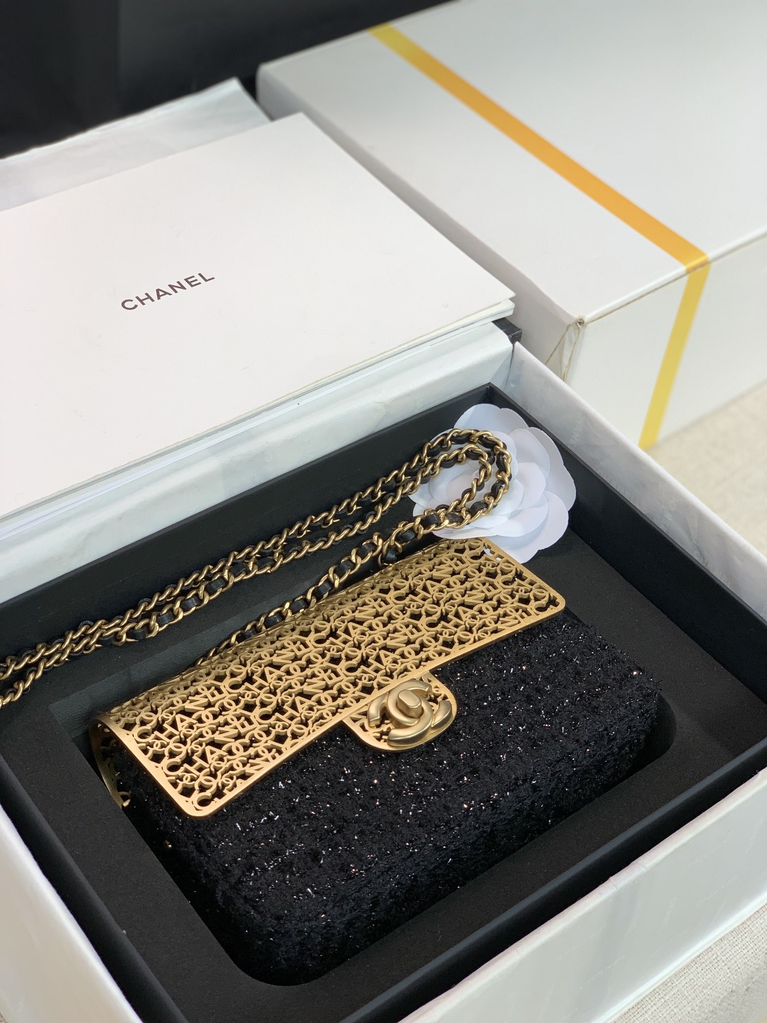 Chanel Mini Evening Bag Light Pink/Pink/Balck For Women 4.7 in / 12 cm  AS3526 NL020