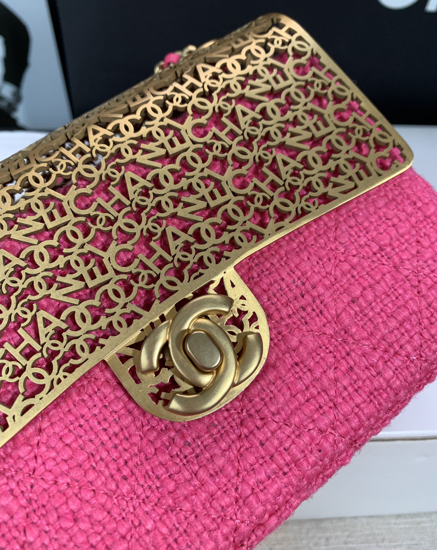 Chanel Mini Evening Bag Light Pink/Pink/Balck For Women 4.7 in / 12 cm  AS3526 NL020
