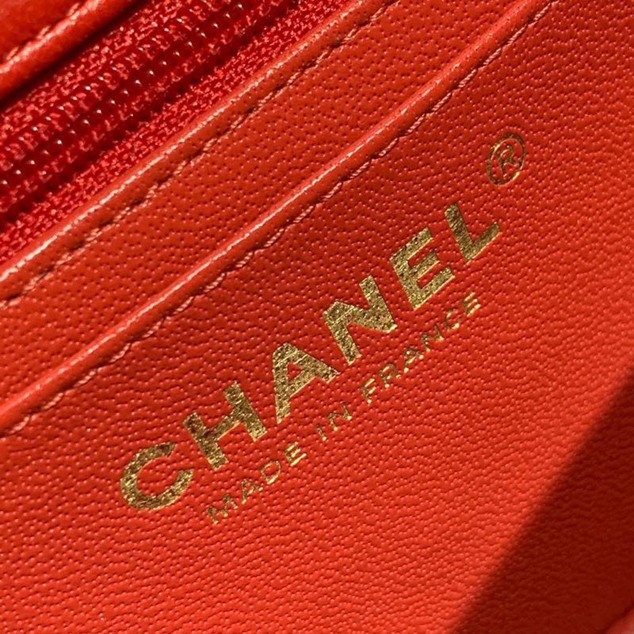 Chanel Mini Flap Bag Red For Women, Women’s Bags, Women’s Bag, Shoulder And Crossbody 7.8in/20cm