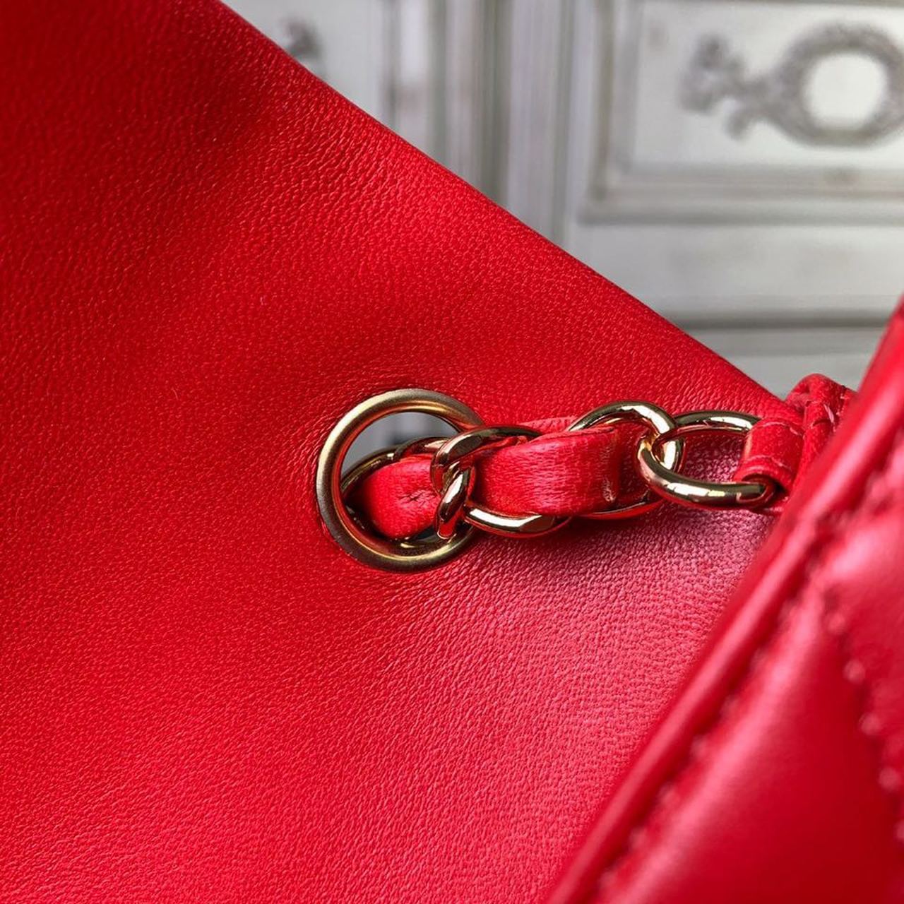 Chanel Mini Flap Bag Red For Women, Women’s Bags, Women’s Bag, Shoulder And Crossbody 7.8in/20cm