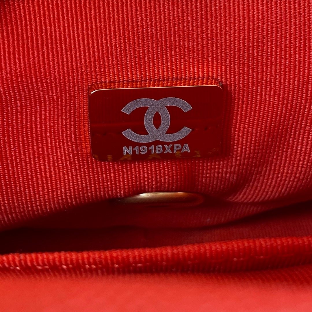 Chanel Mini Flap Bag With Top Handle Gold Hardware Red For Women, Women’s Handbags, Shoulder Bags 7.9in/20cm AS2431 