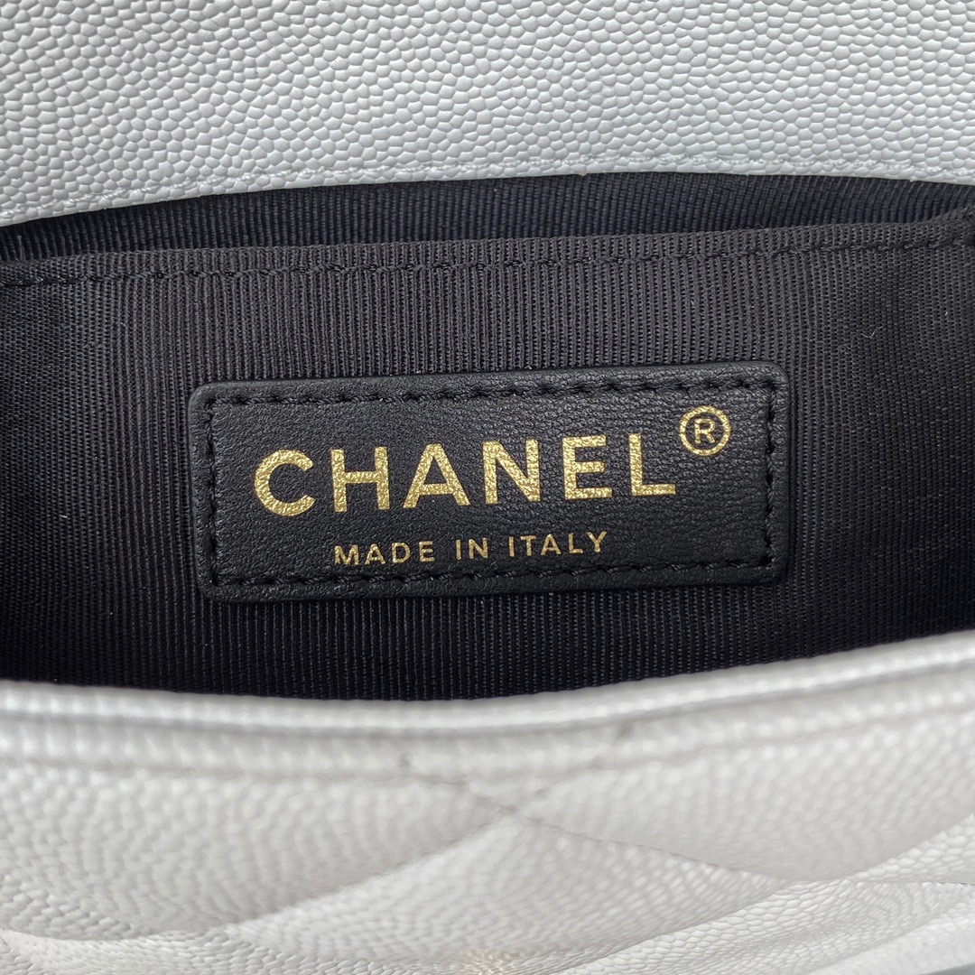 Chanel Mini Flap Bag With Top Handle Gold Hardware White For Women, Women’s Handbags, Shoulder Bags 7.9in/20cm AS2431 