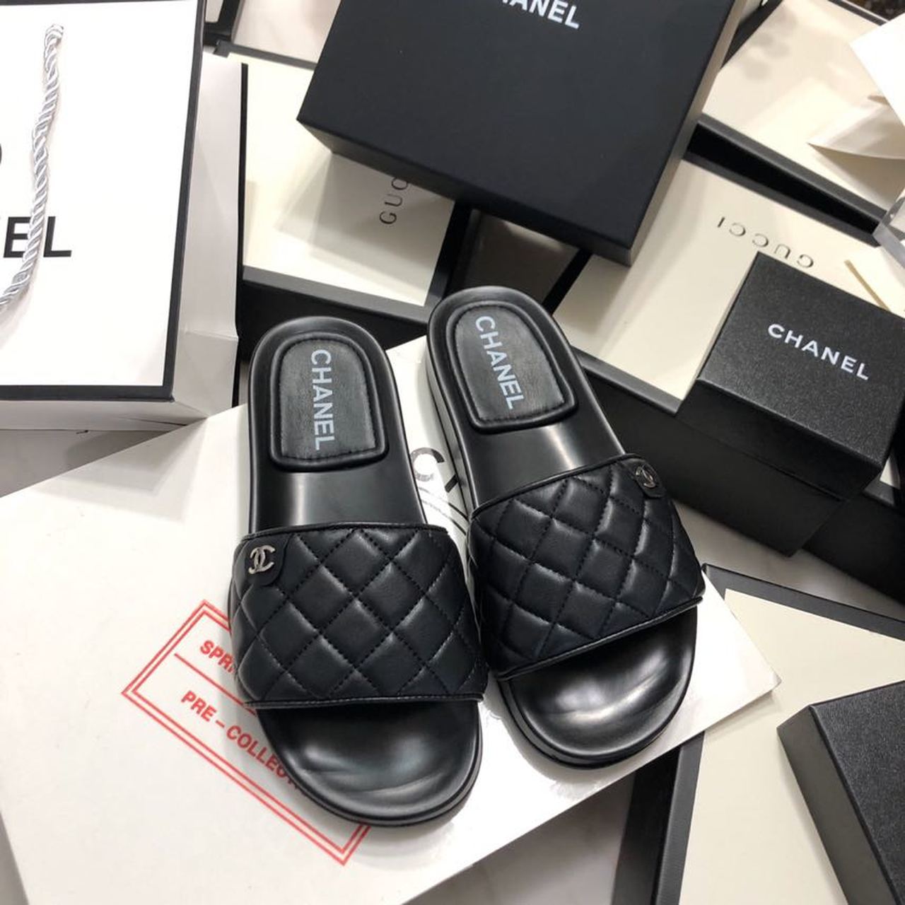 Chanel Mules Black For Women, Women’s Shoes