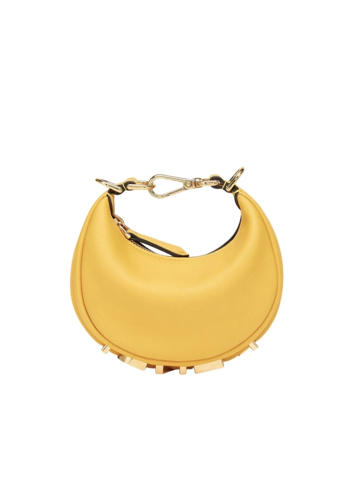 Chanel Nano Fendigraphy Yellow Charm For Women 7AS089AKKTF1HOT
