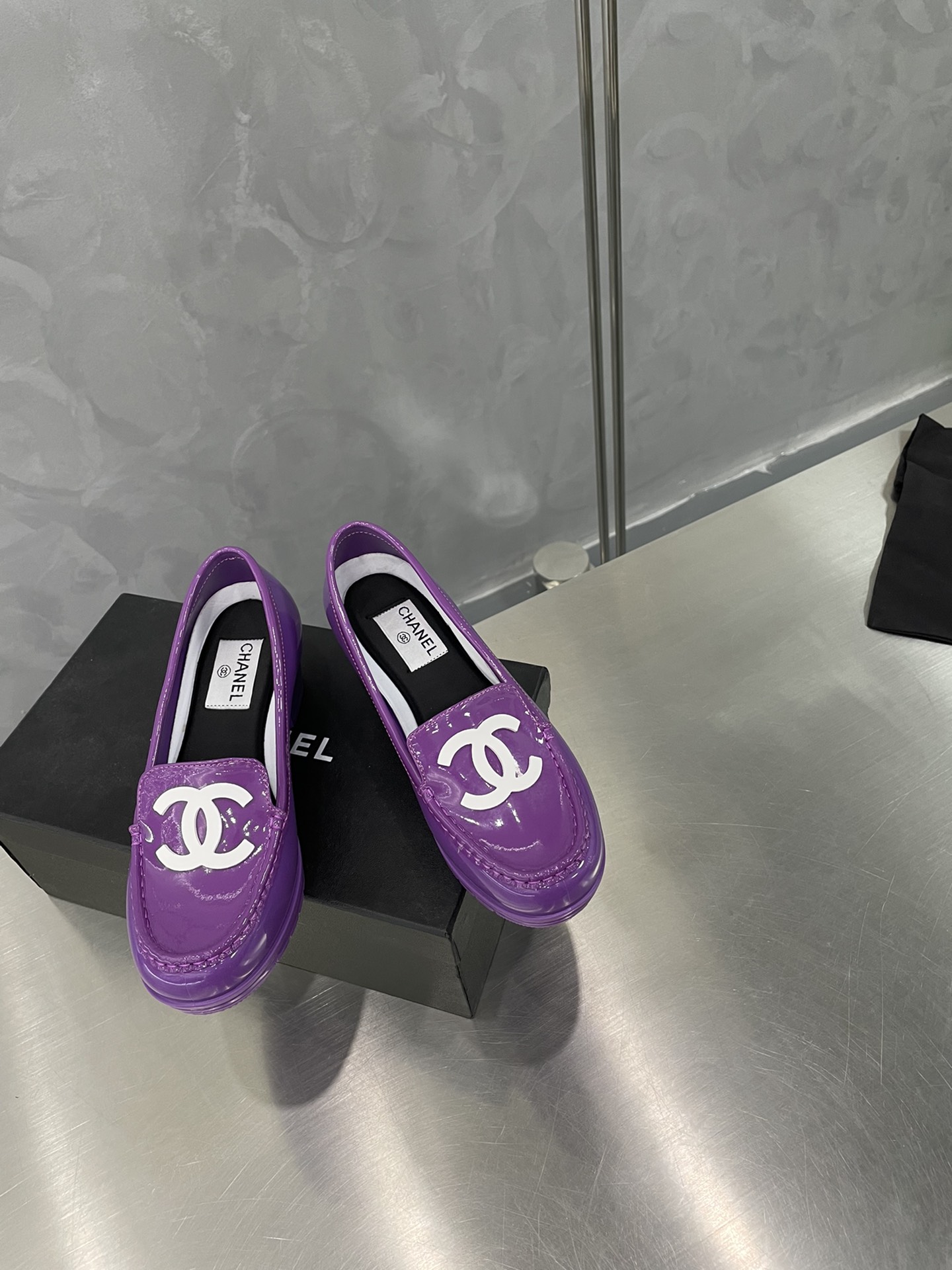 Chanel Pumps Purple For Women