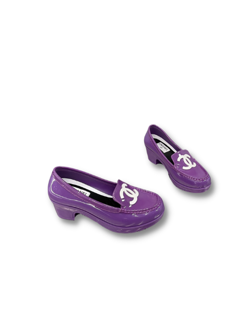Chanel Pumps Purple For Women