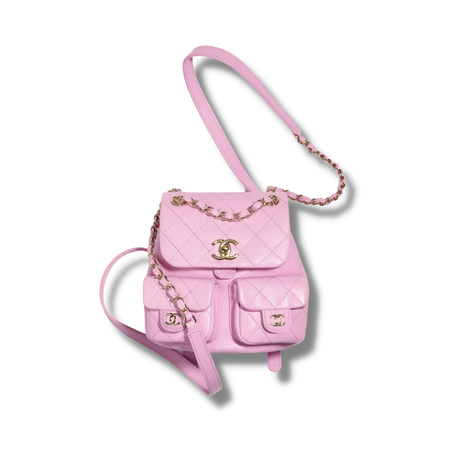 Chanel Small Backpack Pink For Women – AS3787 N