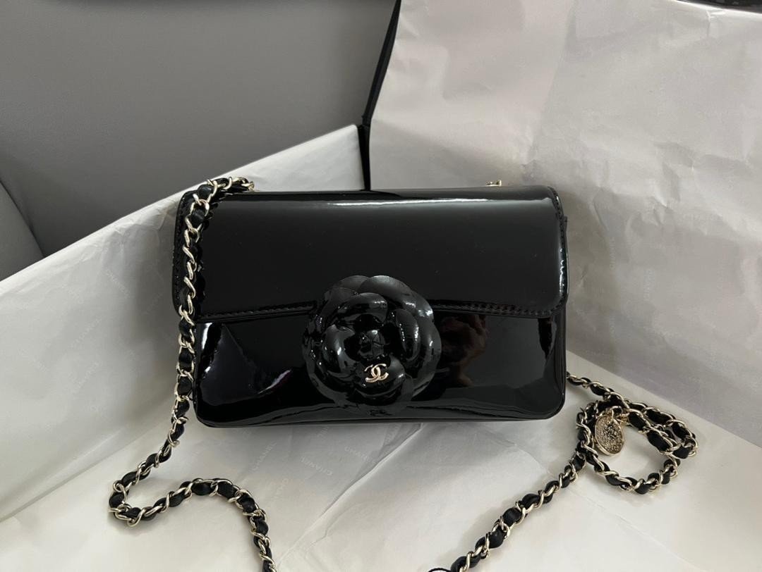 Chanel Small Flap Bag Black For Women 20cm / 8.6in