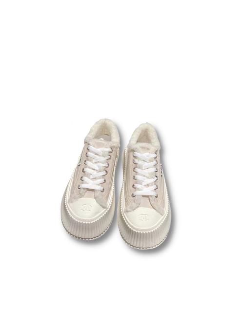 Chanel Sneakers Beige For Women