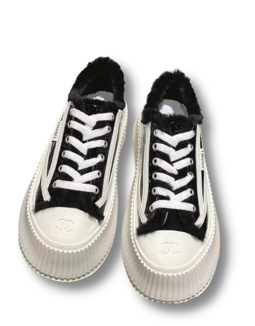Chanel Sneakers Black For Women