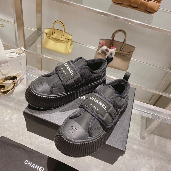 Chanel Sneakers Black For Women