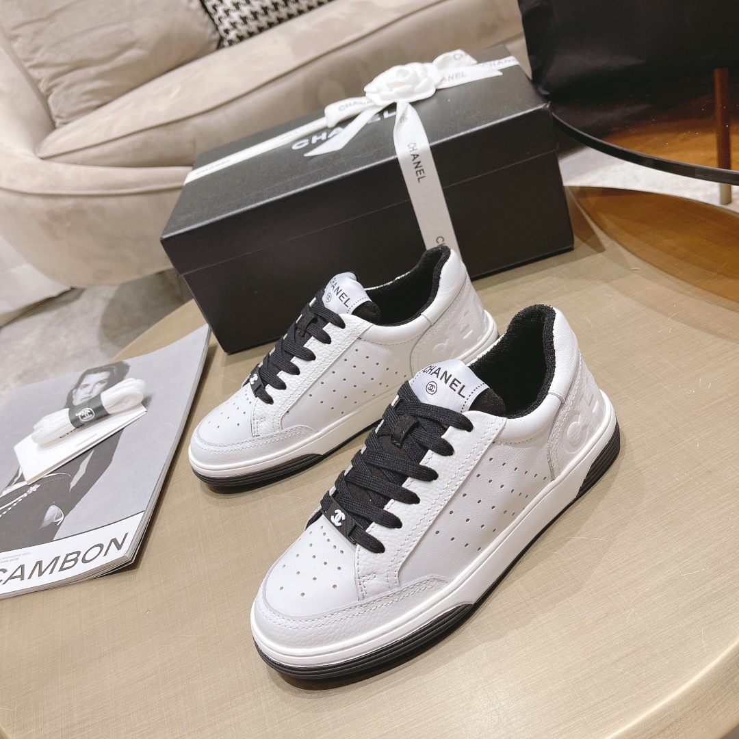Chanel Sneakers Black For Women