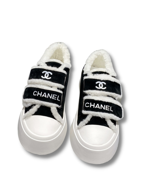 Chanel Sneakers Black For Women