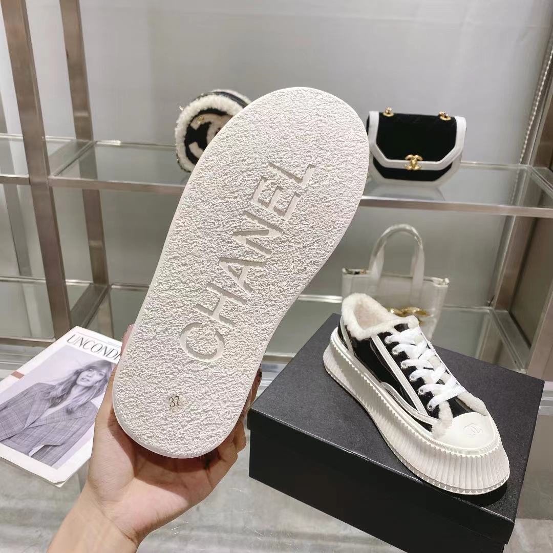 Chanel Sneakers Black For Women