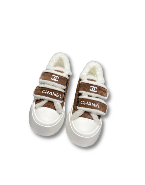 Chanel Sneakers Brown For Women