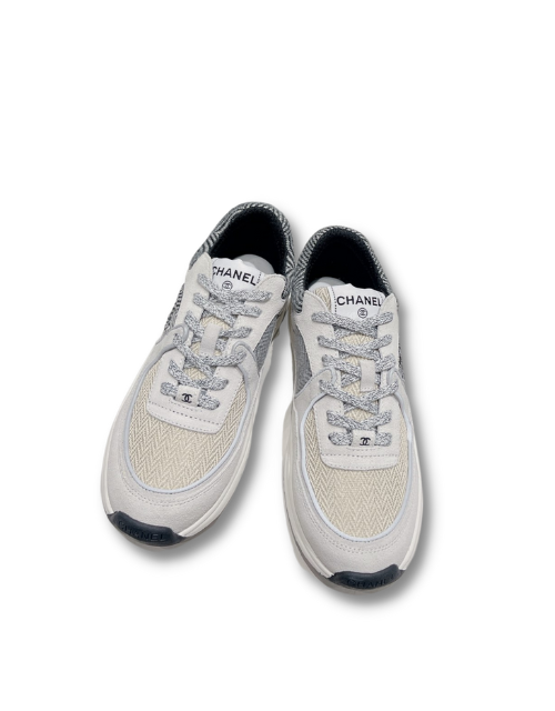 Chanel Sneakers Grey For Women