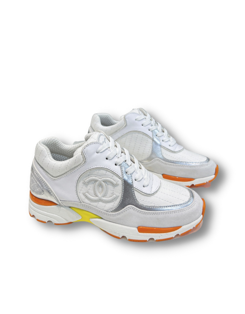 Chanel Sneakers Grey For Women