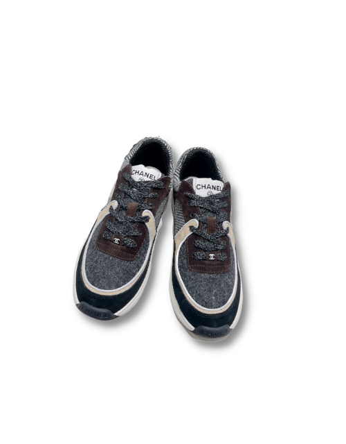 Chanel Sneakers Grey For Women