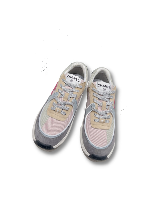 Chanel Sneakers Grey For Women
