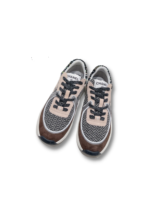Chanel Sneakers Grey For Women