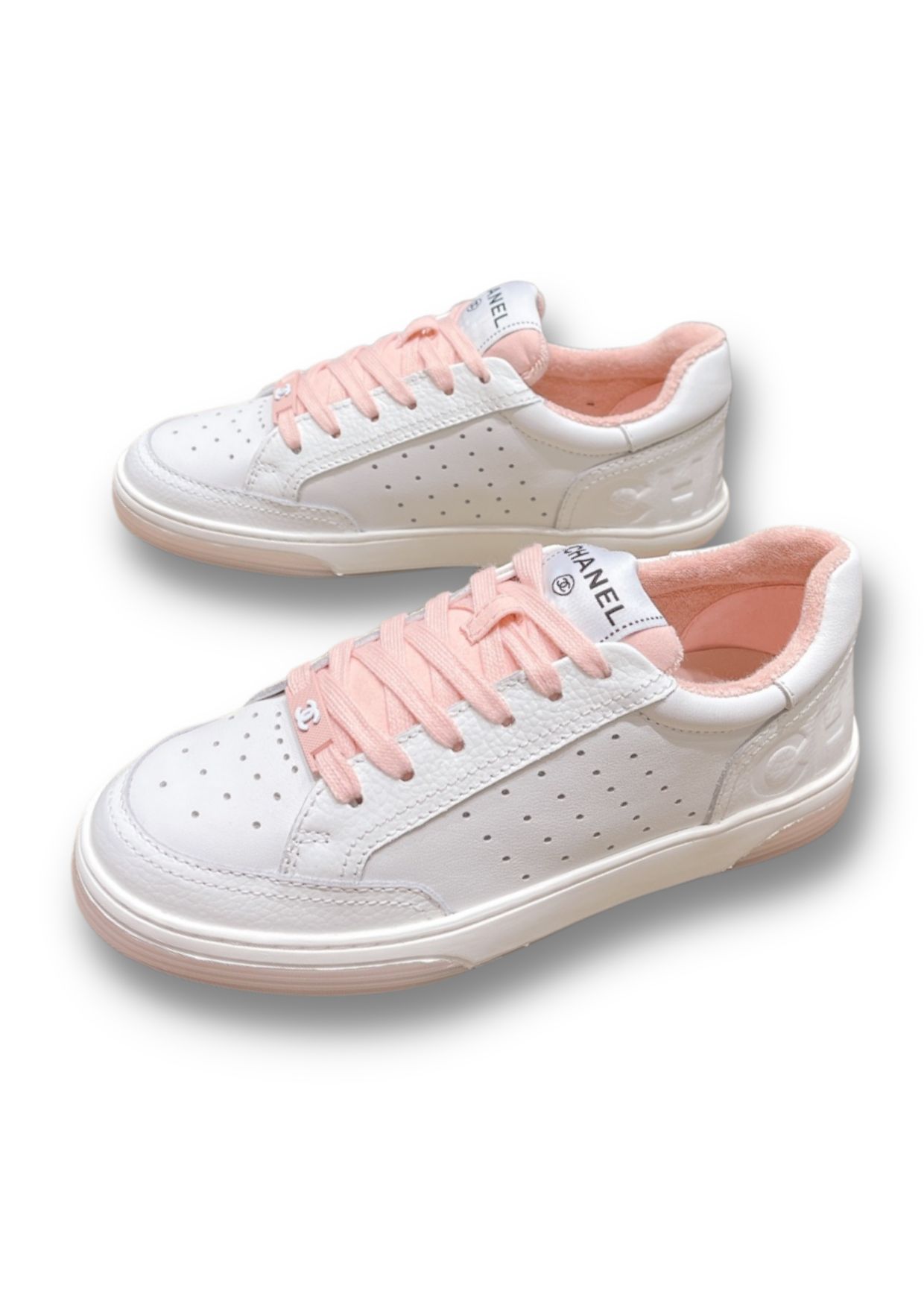 Chanel Sneakers Light Pink For Women