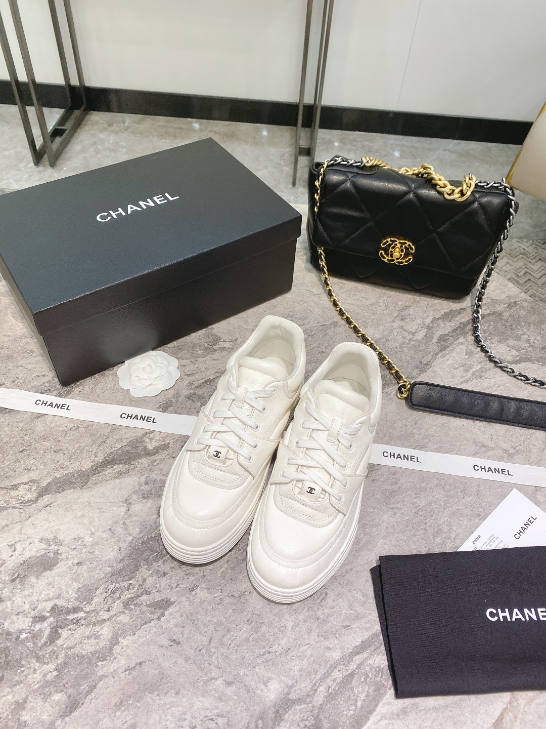 Chanel Sneakers White For Women