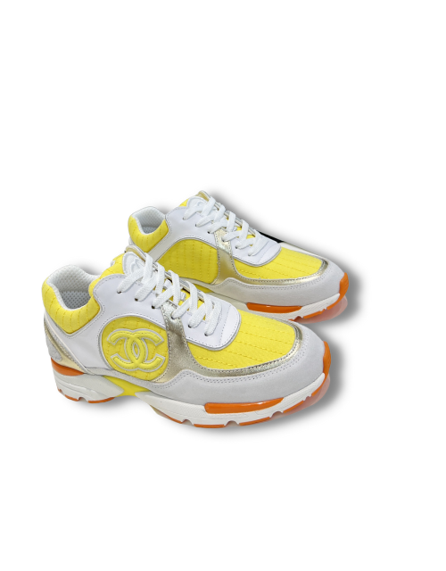 Chanel Sneakers Yellow For Women