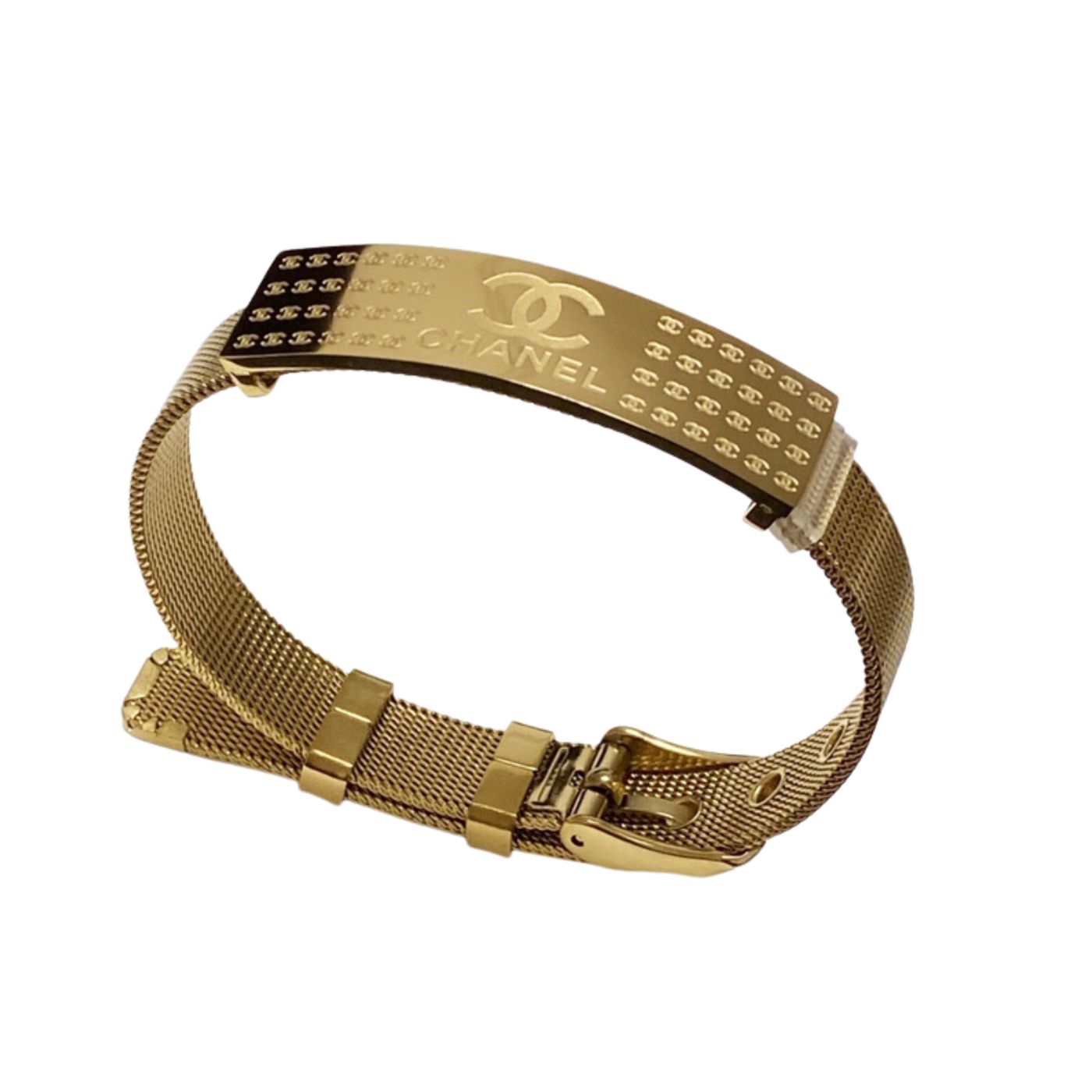 Chanel Strap Reflexions Bracelet Gold For Women